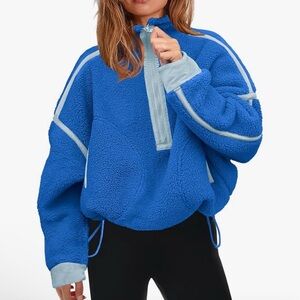 Women's Blue Fleece Jacket